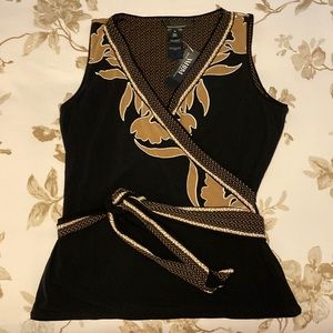 White House Black Market Reversible Tank NWT